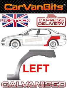 For Alfa Romeo 156 97 05 Saloon Rear Wheel Arch Repair Panel Fender Left 373247145490