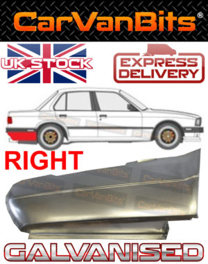 For Bmw 3 E30 24 Door 82 88 Behind Rear Wheel Arch Sill Repair Body Wing Panel 374382419640