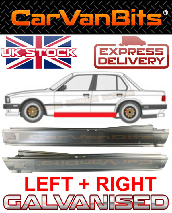 For Bmw 3 E30 82 94 4 Door Full Sill Repair Body Rust Panel Klokkerholm Brand 373763945400