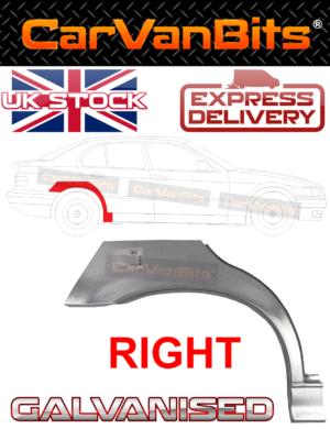 For Bmw 3 E36 90 00 Saloon Rear Wheel Arch Repair Panel Fender Galvanised Right 374259915800