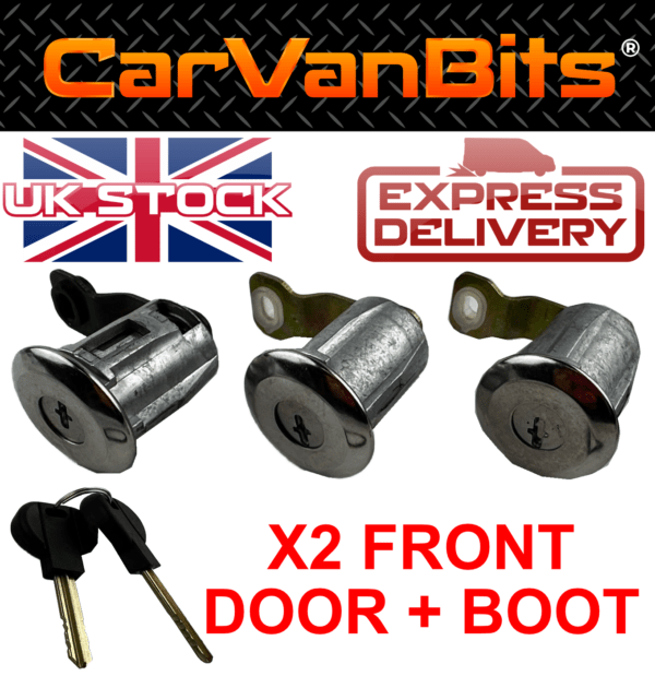 For Citroen Berlingo 96 08 Front Door Boot Lock Set Switch Barrel Key Keys 375669226420