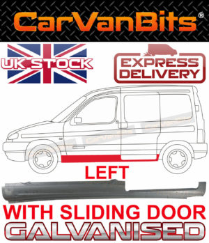 For Citroen Berlingo Peugeot Partner 96 08 Full Sill Repair Body Panel Left 374949955350