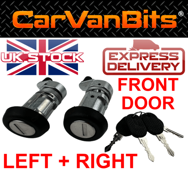 For Fiat Ducato 1994 2006 Front Door Left Right Lock Set Switch Barrel Key Keys 375667953780