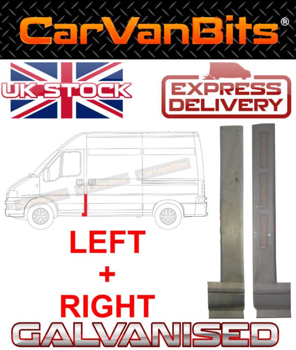 For Fiat Ducato Boxer Relay Jumper 94 06 B Pillar Middle Repair Body Panel Sill 374386562960