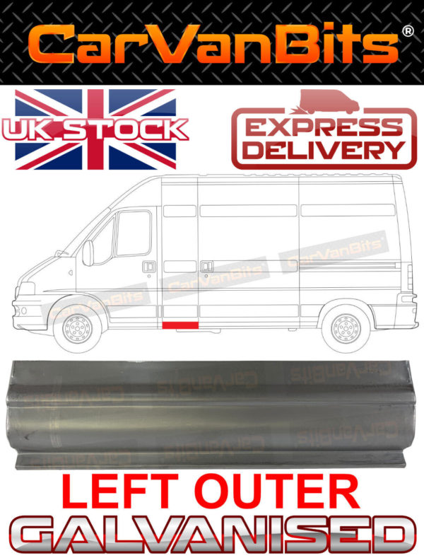 For Fiat Ducato Boxer Relay Jumper Lwb 94 06 Behind Front Door Repair Panel Sill 374410668540