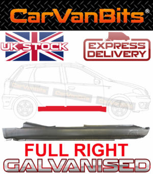 For Fiat Punto 2 Ii 5 Door 99 10 Full Sill Repair Body Rust Outer Panel Fl Right 374960041230