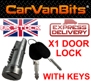 For Fiat Uno 1983 2002 Front Door Lock Set Switch Barrel Key Keys 375667787550