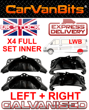 For Ford Transit Mk4 Mk5 91 00 Lwb Rear Inner Wheel Arch Repair Body Panel 4 Set 375524257090