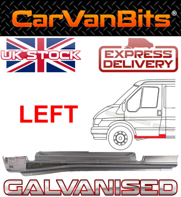 For Ford Transit Mk6 Mk7 00 13 Front Doorstep Sill Repair Panel Left Door Step 373657511000