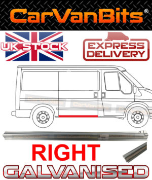 For Ford Transit Mk6 Mk7 00 14 Swb Under Side Sliding Door Sill Repair Panel Rig 374228803230