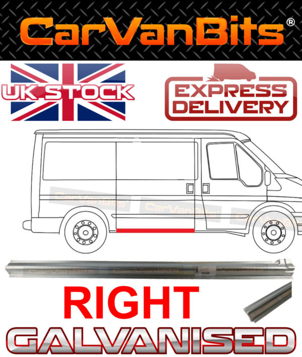 For Ford Transit Mk6 Mk7 00 14 Swb Under Side Sliding Door Sill Repair Panel Rig 374228803230