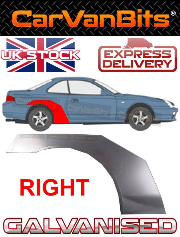 For Honda Prelude V Bb 96 01 Rear Wheel Arch Repair Rust Panel Sill Fender Right 374226218130