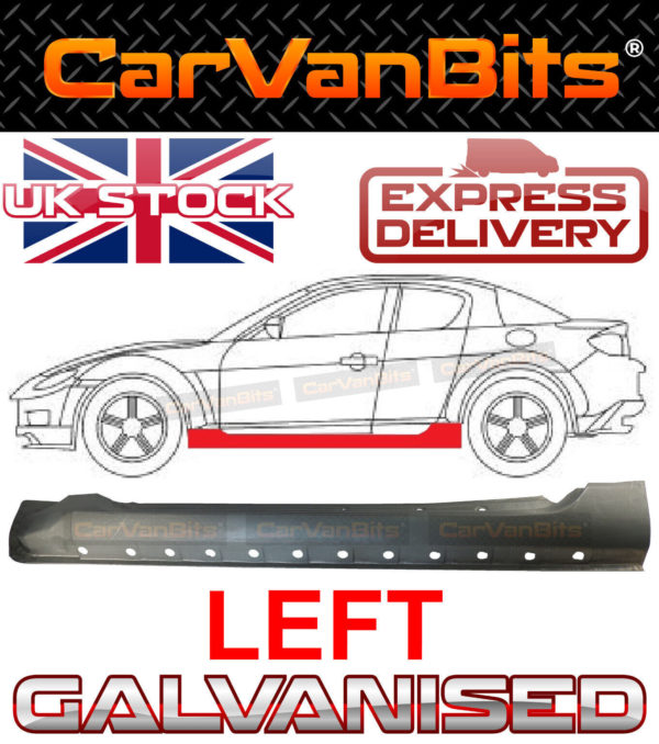 For Mazda Rx8 Rx 8 03 12 Full Sill Repair Body Rust Panel Lower Outer Galvanise 373845629810