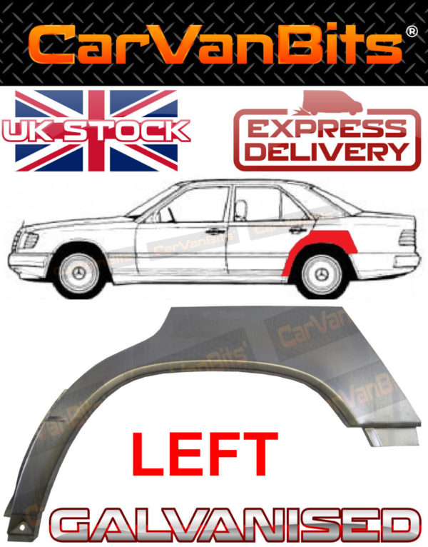 For Mercedes E Class 84 96 W124 Saloon Estate Rear Wheel Arch Wing Repair Panel 374366860090