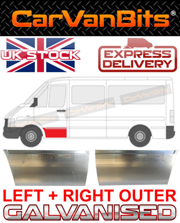 For Mercedes Sprinter Or Vw Lt 95 06 Front Door Repair Body Rust Panel Sill X2 373848025870