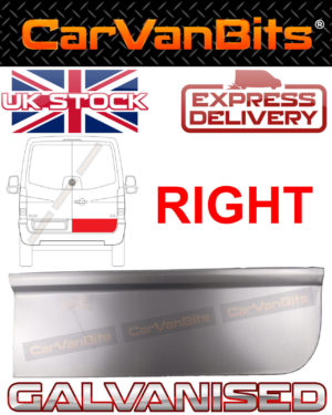 For Mercedes Sprinter Vw Crafter 06 18 Rear Door Skin Repair Panel Lower Outer 373637158310