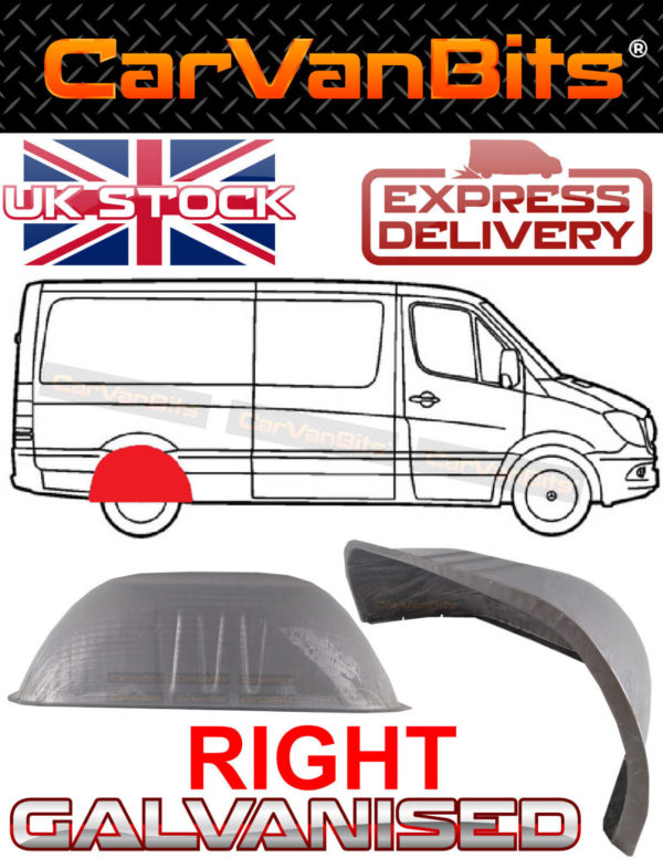 For Mercedes Sprinter Vw Crafter 06 18 Rear Inner Wheel Arch Repair Body Panel R 374130770470