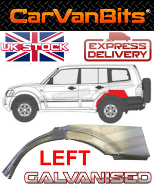 For Mitsubishi Pajero Shogun 99 06 5d Rear Wheel Arch Wing Repair Panel Left 373719026720