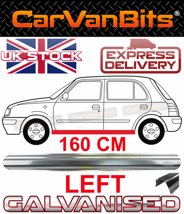 For Nissan Micra K11 35 Door 92 03 Sill Repair Body Rust Outer Panel Left 375301968680