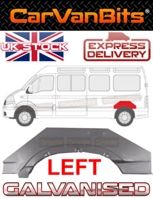 For Renault Master Vauxhall Movano Interstar 98 10 Rear Wheel Arch Repair Panel 374023941990