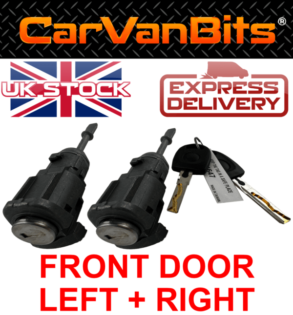 For Seat Arosa 6h 97 04 Front Door Left Right Lock Set Switch Barrel Key Keys 375669343360