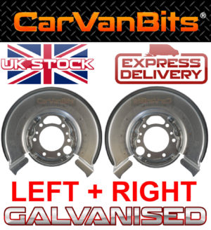 For Sprinter Vw Lt Rear Breake Dust Disc Shield Plate Cover Pair Oe Quality 373941012130