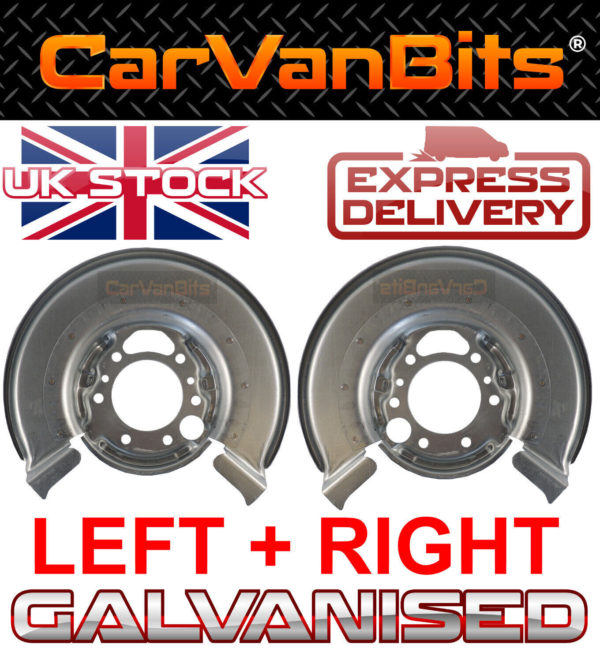 For Sprinter Vw Lt Rear Breake Dust Disc Shield Plate Cover Pair Oe Quality 373941012130