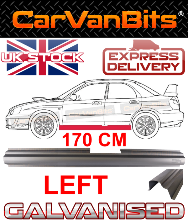 For Subaru Impreza Gd Gg 00 07 Saloon Estate Sill Repair Body Rust Panel Left 374505423870