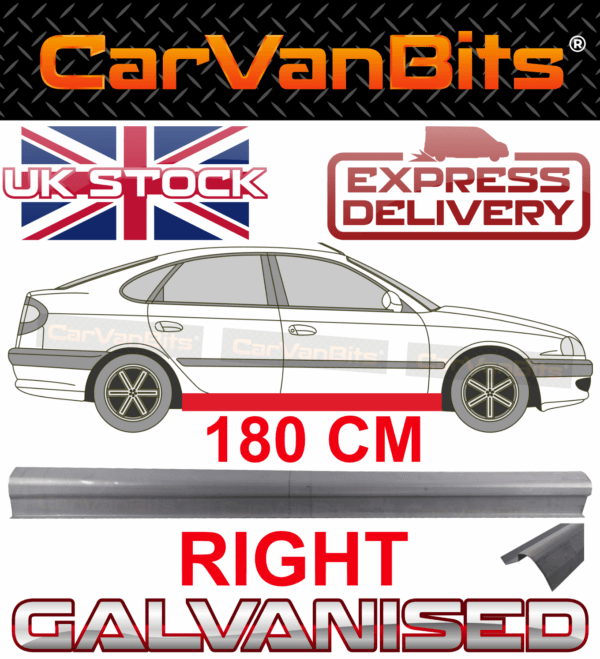 For Toyota Avensis T22 97 03 Sill Repair Body Rust Outer Panel Right 375220185740