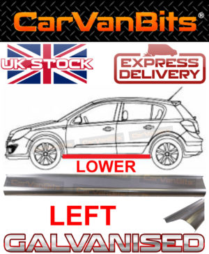 For Vauxhall Astra H Gtc 03 12 Sill Repair Body Rust Lower Outer Panel Left 374373719960