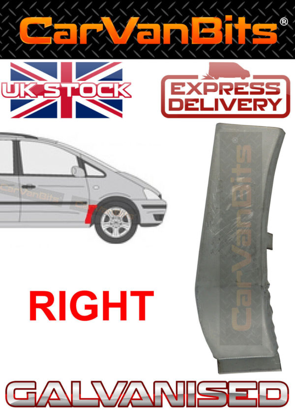 For Vw Sharan Ford Galaxy Seat Alhambra 95 10 Front Wing Fender Repair Panel Rig 373872867440