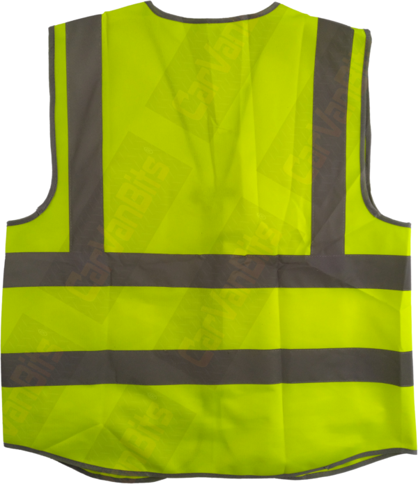 Hi Vis Viz Vest High Visibility Work Waistcoat With Id Pen Pockets Yellow Orange 374428262870 5