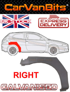 For Alfa Romeo 147 00 10 3 Door Rear Wheel Arch Fender Repair Body Rust Panel Ri 374259915841