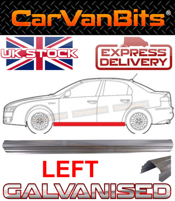 For Alfa Romeo 159 05 12 Saloon Estate Sill Repair Body Rust Outer Panel Left 374366780501