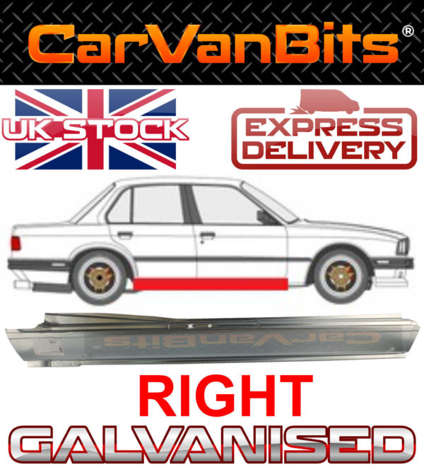 For Bmw 3 E30 82 94 4 Door Full Sill Repair Body Rust Panel Klokkerholm Brand Ri 373763946921