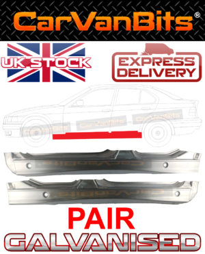 For Bmw 3 E36 90 00 Saloon Estate Full Sill Repair Body Rust Outer Panel Pair 373173494661