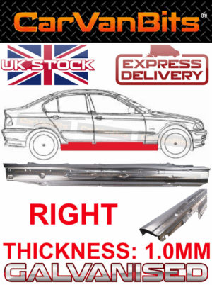 For Bmw 3 E46 98 05 Saloon Estate Full Sill Repair Body Outer Rust Panel Right 373654395171