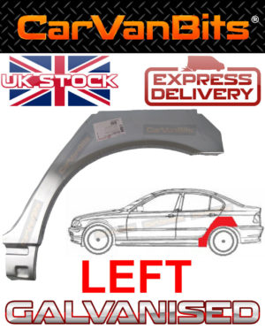 For Bmw 3 E46 98 05 Saloon Estate Rear Wheel Arch Wing Fender Repair Panel Left 373685823001