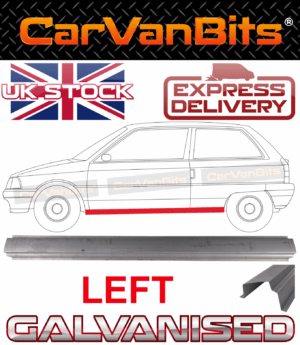 For Citroen Ax Za 3 Door 86 98 Sill Repair Body Rust Outer Panel 170cm Left 375193672141