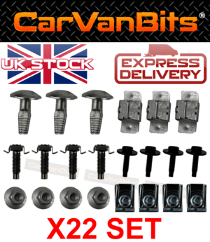 For Citroen Berlingo 08 18 Undertray Under Engine Cover Clip Kit Fixing Clips 375558192731