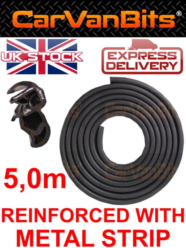 For Fiat Doblo 01 10 Front Rear Side Sliding Door Weatherstrip Rubber Seal 374187455601