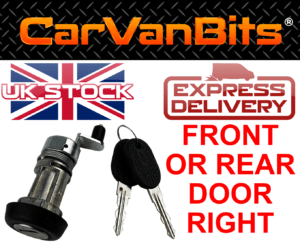 For Fiat Ducato 94 06 Front Rear Door Right Lock Set Switch Barrel Key Keys 375667978531