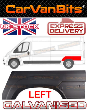 For Fiat Ducato Boxer Relay Jumper 06 Rear Wheel Arch Repair Outer Panel Sill 374185785221