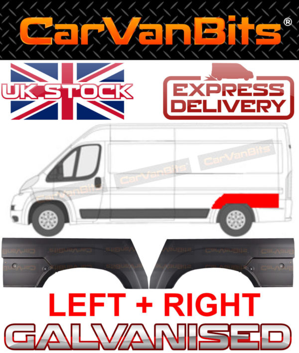 For Fiat Ducato Boxer Relay Jumper 2006 Rear Wheel Arch Repair Outer Panel Sill 374185791211