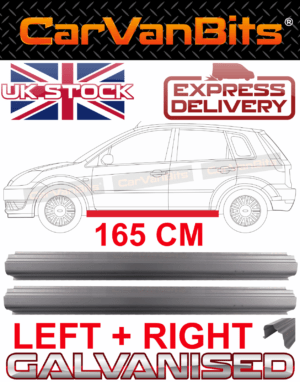 For Ford Fiesta 02 08 35 Door Sill Repair Body Rust Outer Panel Pair 375201954181