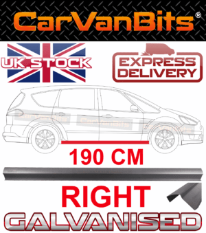 For Ford Galaxy S Max 06 15 Sill Repair Body Outer Lower Panel Right 375215304051