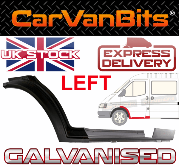 For Ford Transit Mk4 Mk5 91 00 Front Door Doorstep Wheel Arch Repair Panel Sill 375162329261