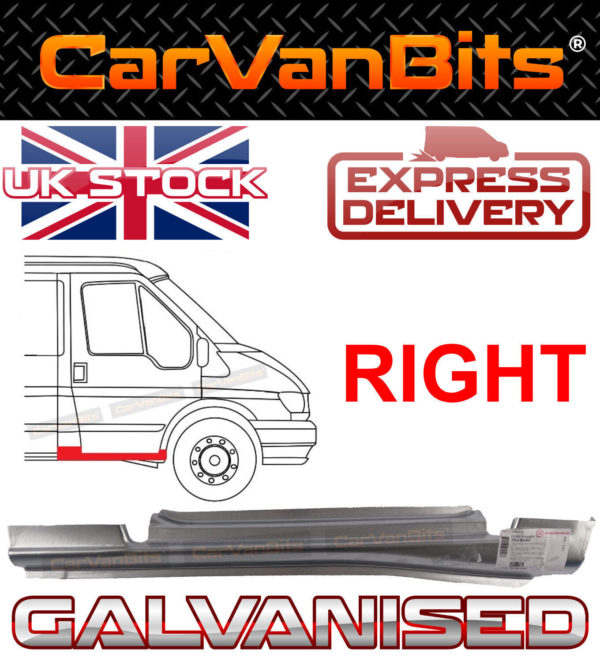 For Ford Transit Mk6 Mk7 00 13 Front Doorstep Sill Repair Panel Right Door Step 373657516201