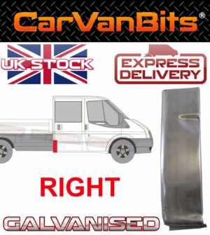 For Ford Transit Mk6 Mk7 00 14 Crew Double Cab Rear Corner Repair Panel Sill Os 374534477131