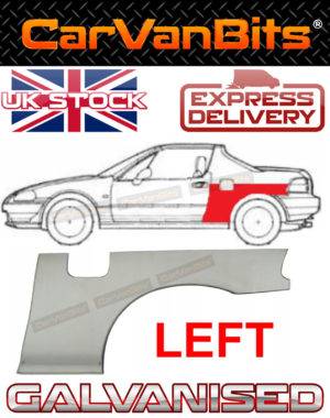 For Honda Civic Crx Iii Del Sol 92 98 Rear Wheel Arch Repair Body Panel Fender L 373733155141